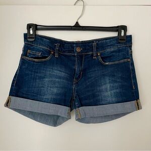 Blank NYC Stretch Denim Cuffed Shorts